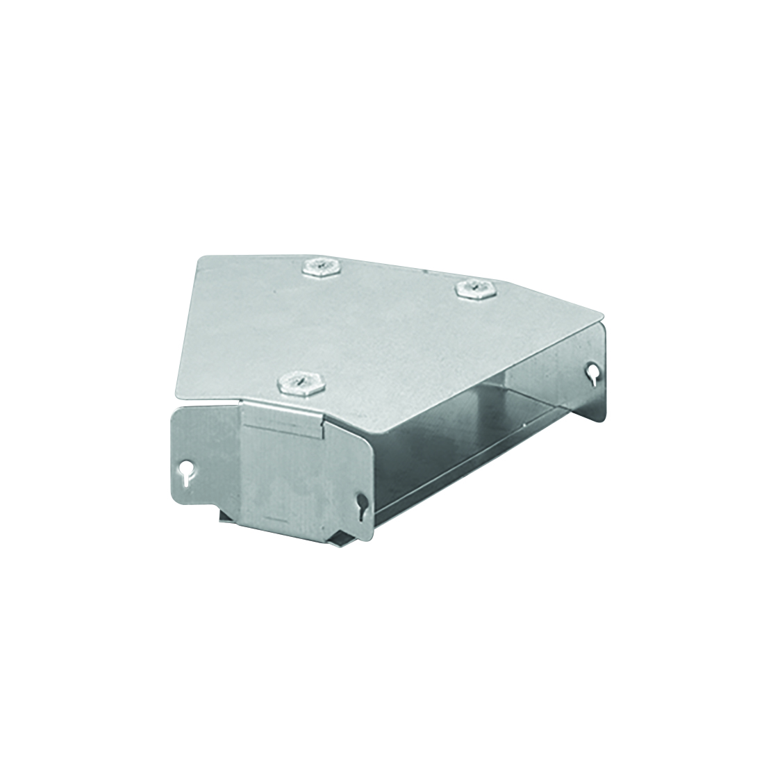 Marshall Tufflex 100 x 50mm 45° Top Lid Gusset Bend - Pre Galvanised