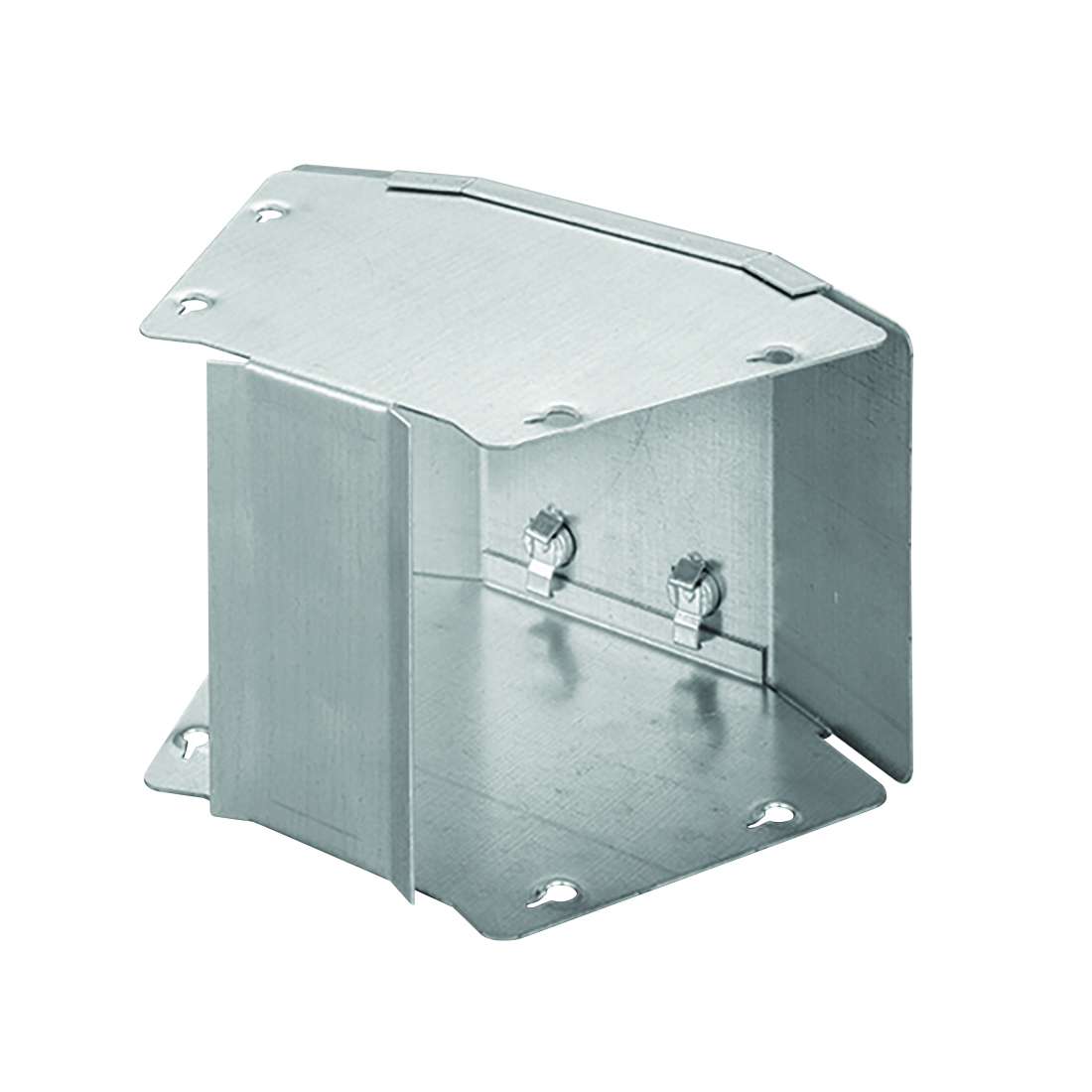 Marshall Tufflex 100 x 100mm 45° External Lid Gusset Bend - Pre Galvanised