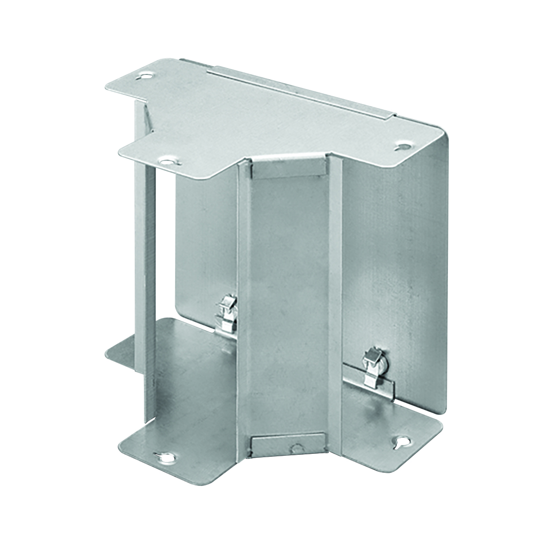 Marshall Tufflex 150 x 50mm 2 Compartment External Lid Gusset Tee - Pre Galvanised