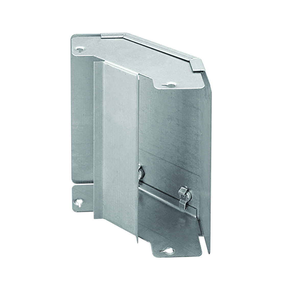 Marshall Tufflex 150 x 100mm 2 Compartment 90° External Lid Gusset Bend - Pre Galvanised