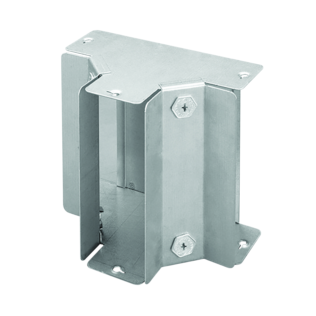 Marshall Tufflex 150 x 100mm Internal Lid Gusset Tee - Pre Galvanised