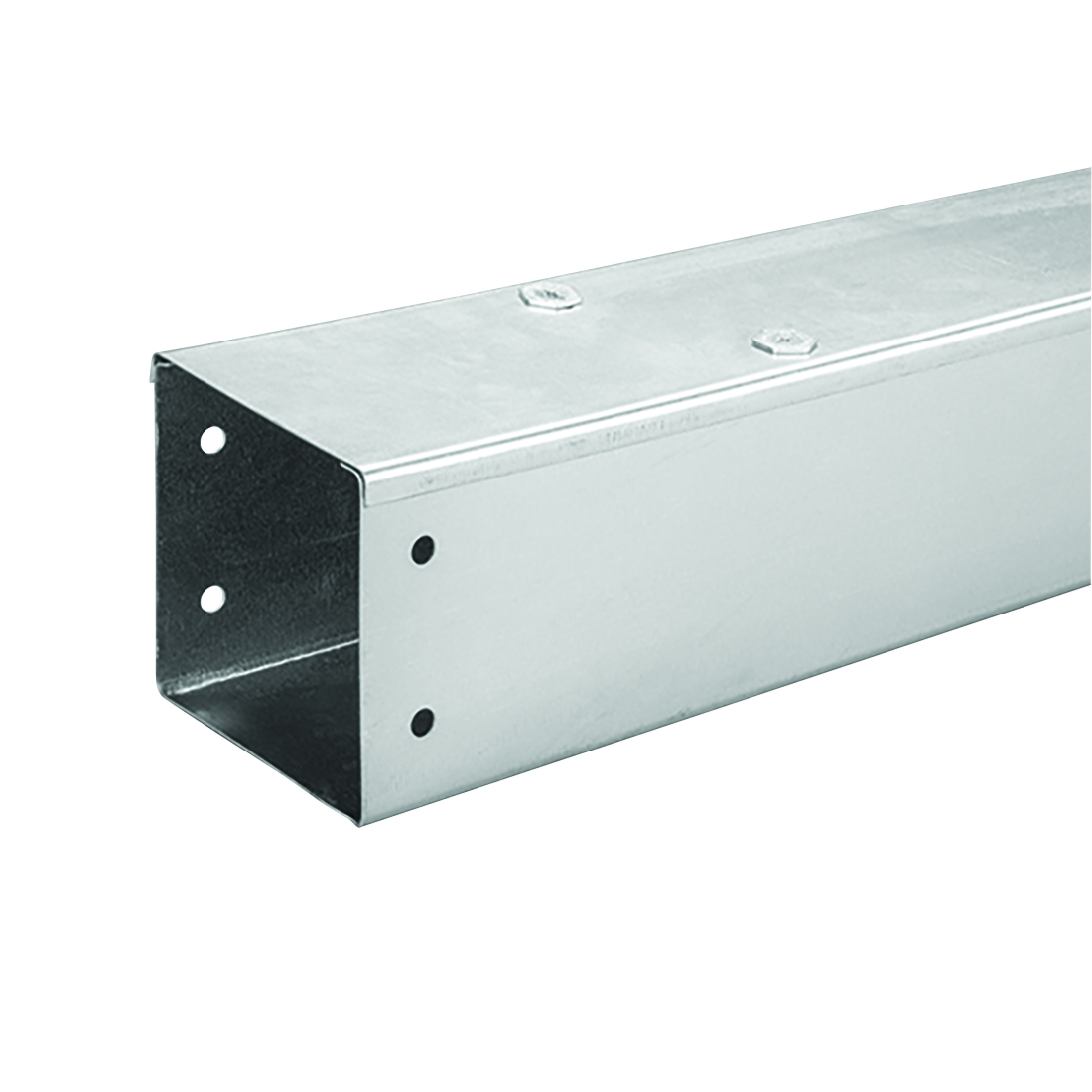 Marshall Tufflex 150 x 150mm 3 Compartment Turnbuckle Trunking - Pre Galvanised (3m Length)