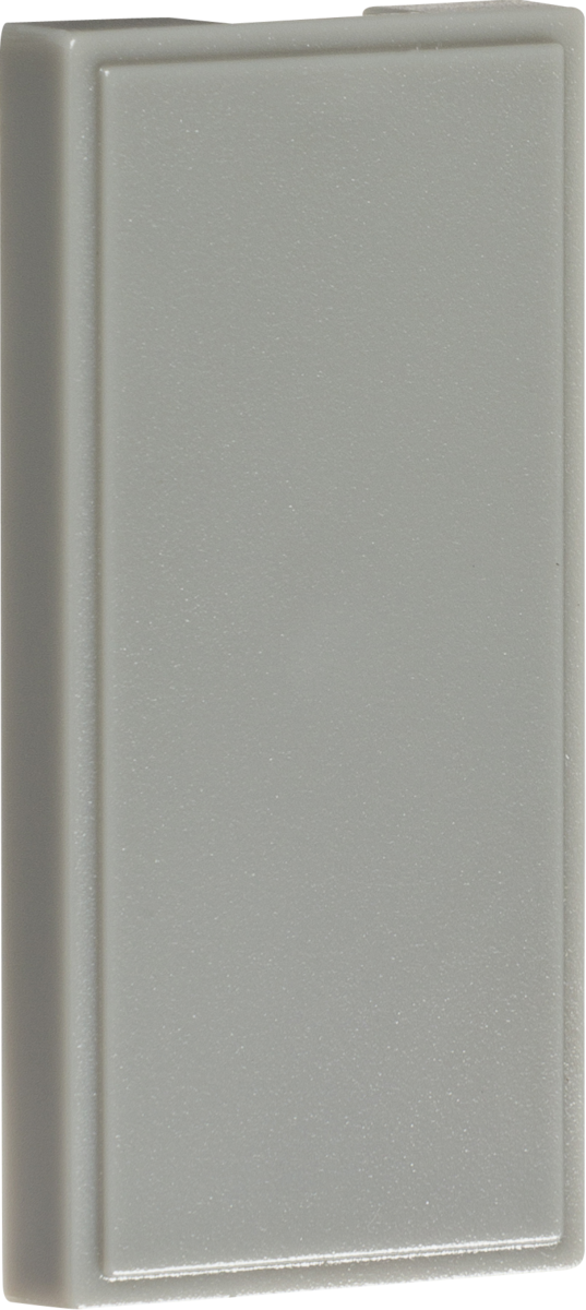 Knightsbridge 25 x 50mm Half Blanking Modules Grey (Pack of 10)