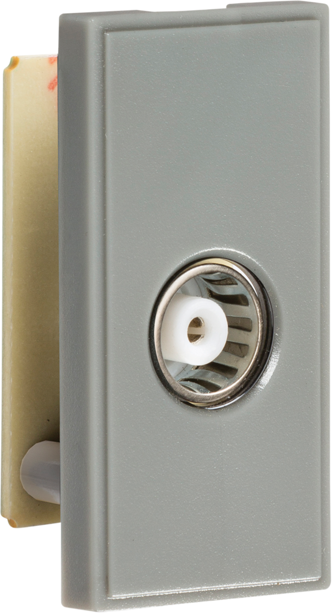 Knightsbridge 25 x 50mm PCB TV Outlet Module Grey