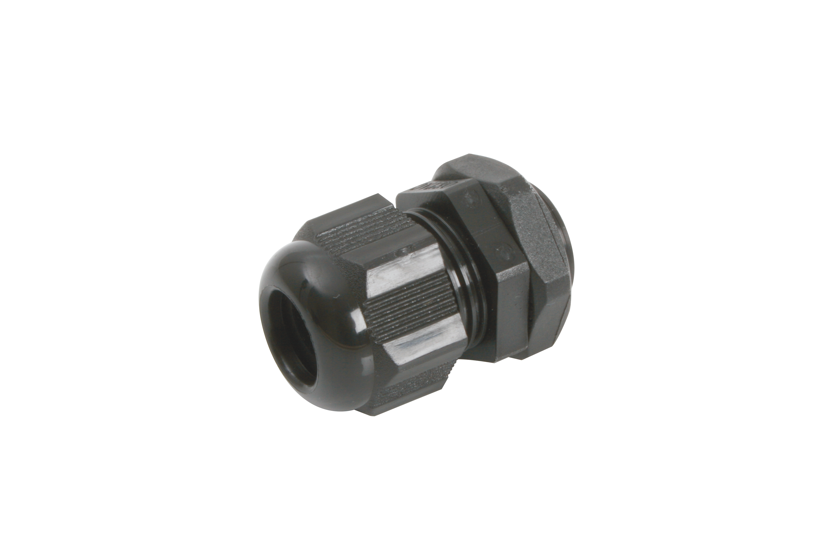 Term Tech PG11 IP68 Skintop Nylon Compression Gland with Locknut Black