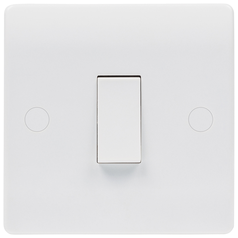 Niglon 1 Gang Intermediate Switch White