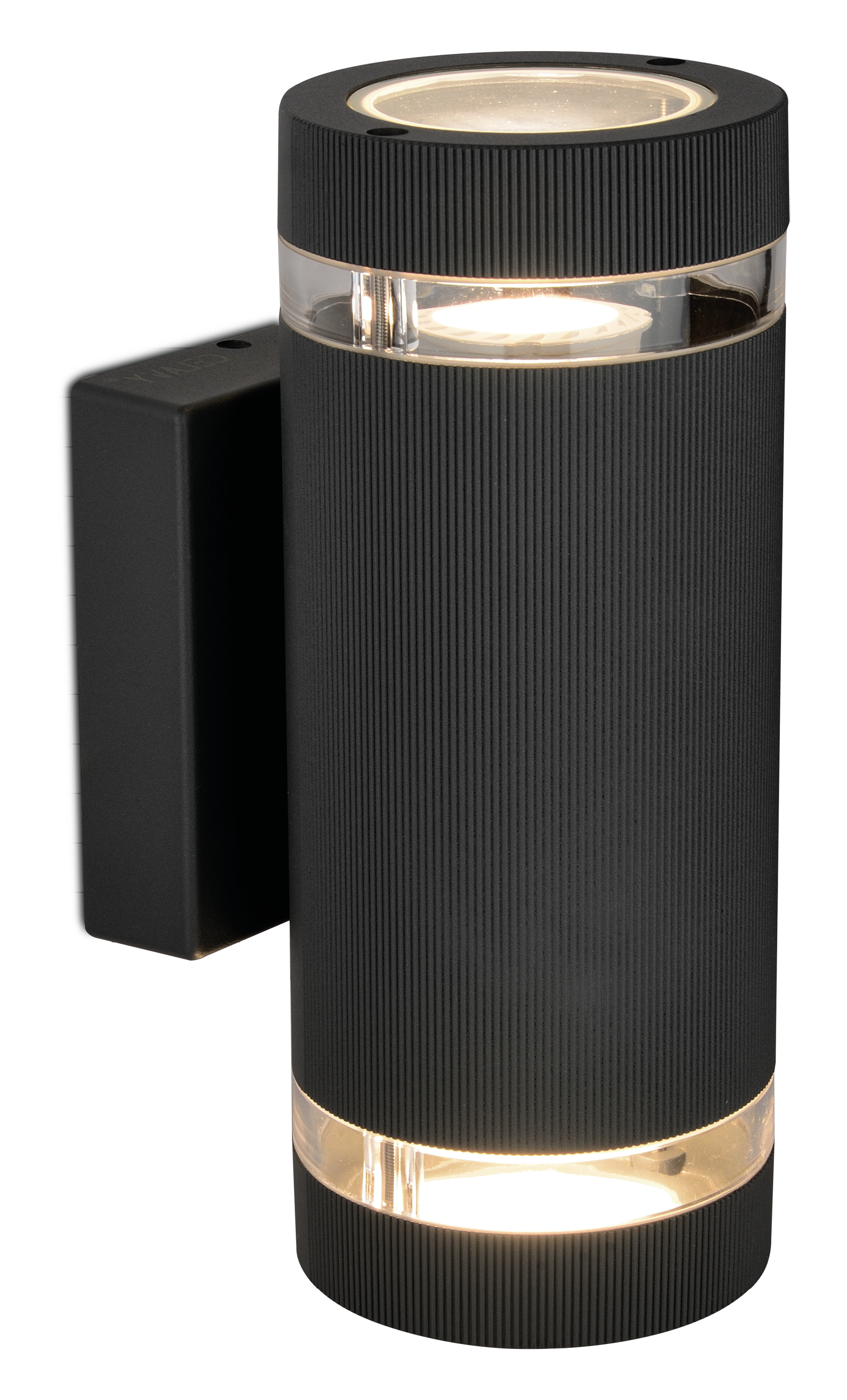 Kosnic Ocala Round Heavy Duty Wall Light Up/Down GU10 IP54