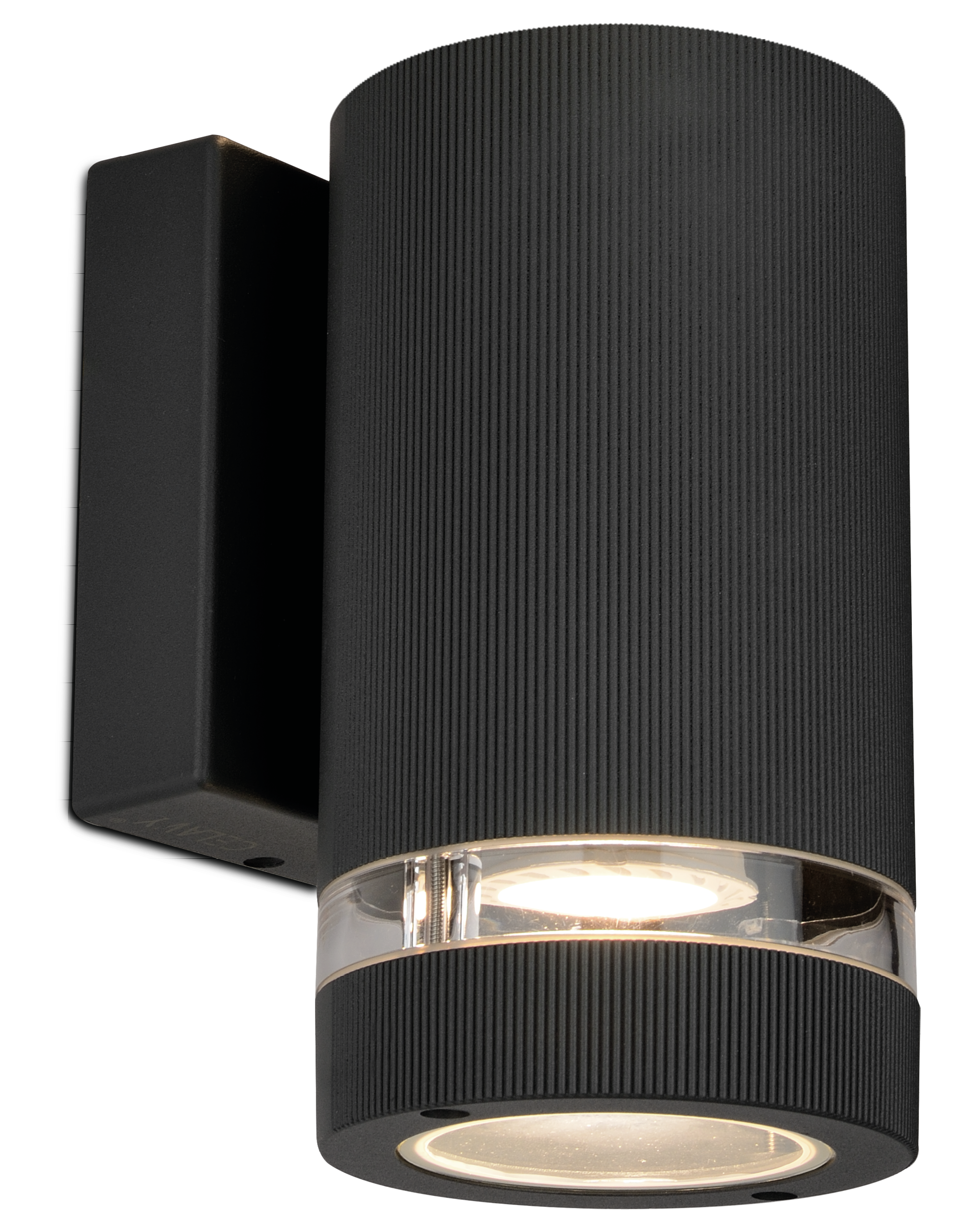 Kosnic Ocala Round Heavy Duty Wall Light Down GU10 IP54