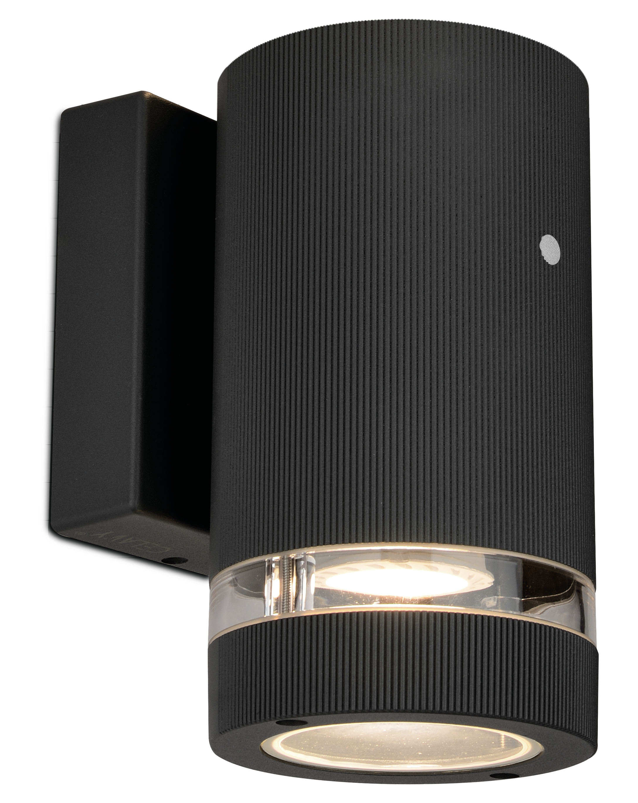 Kosnic Ocala Round Heavy Duty Sensor Wall Light Down GU10 IP54