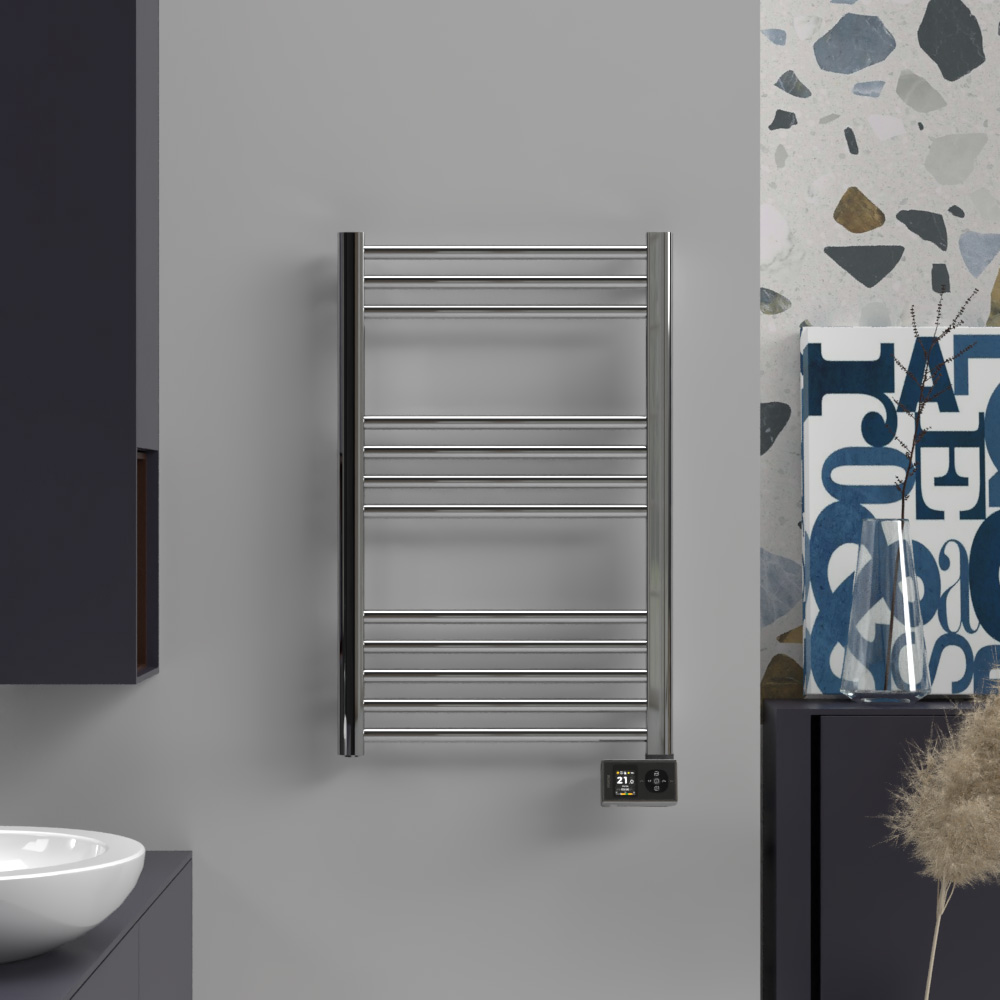 Rointe Orion 300W Electric Towel Rail Chrome