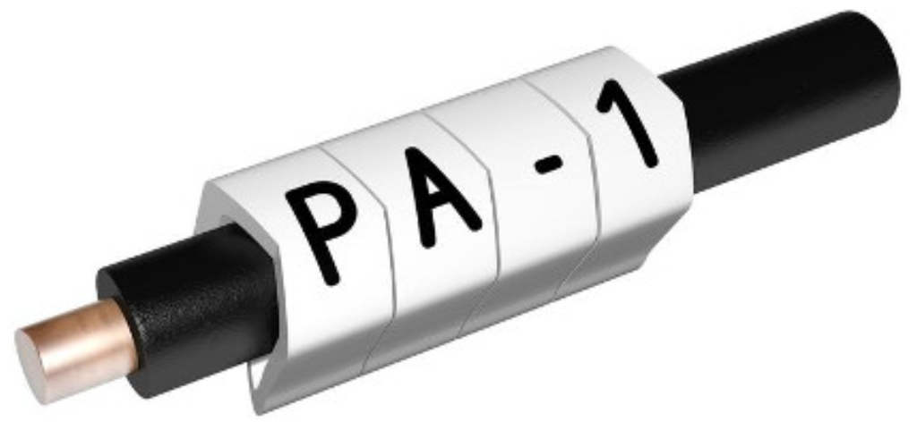 Partex Cable Marker Number (8) Black & White