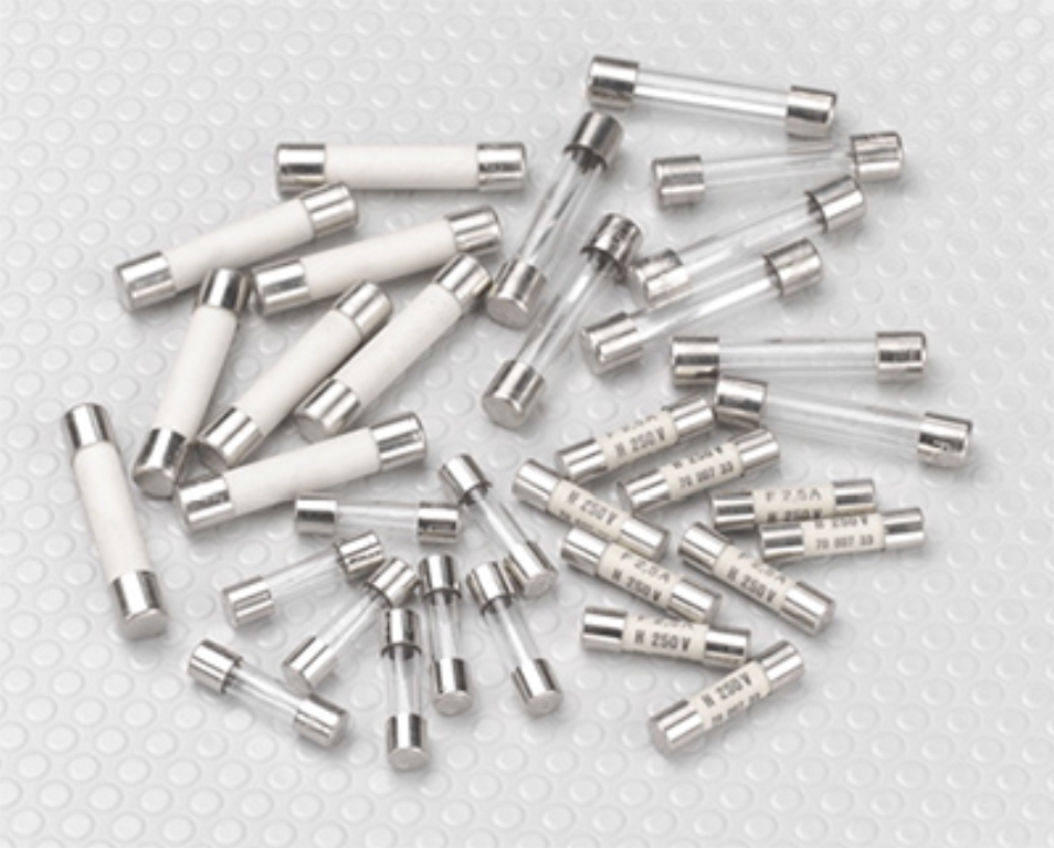 Lawson 250v 500mA Fast Acting Glass Bodied Low Voltage Fuse Links