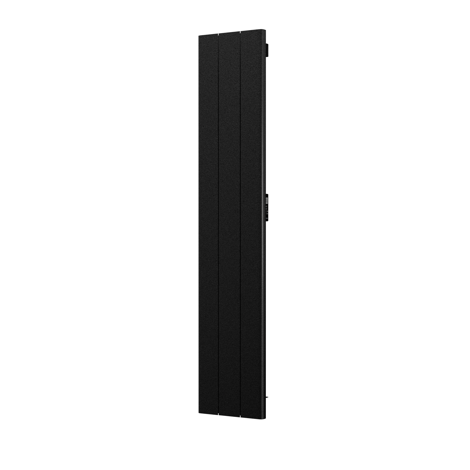 Rointe Palaos Vertical Electric Radiator 3 Element 1500W Black