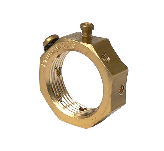 Term Tech M25 Brass Earthing Nut