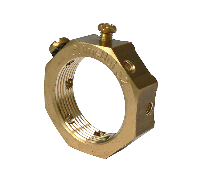 Term Tech M32 Brass Earthing Nut