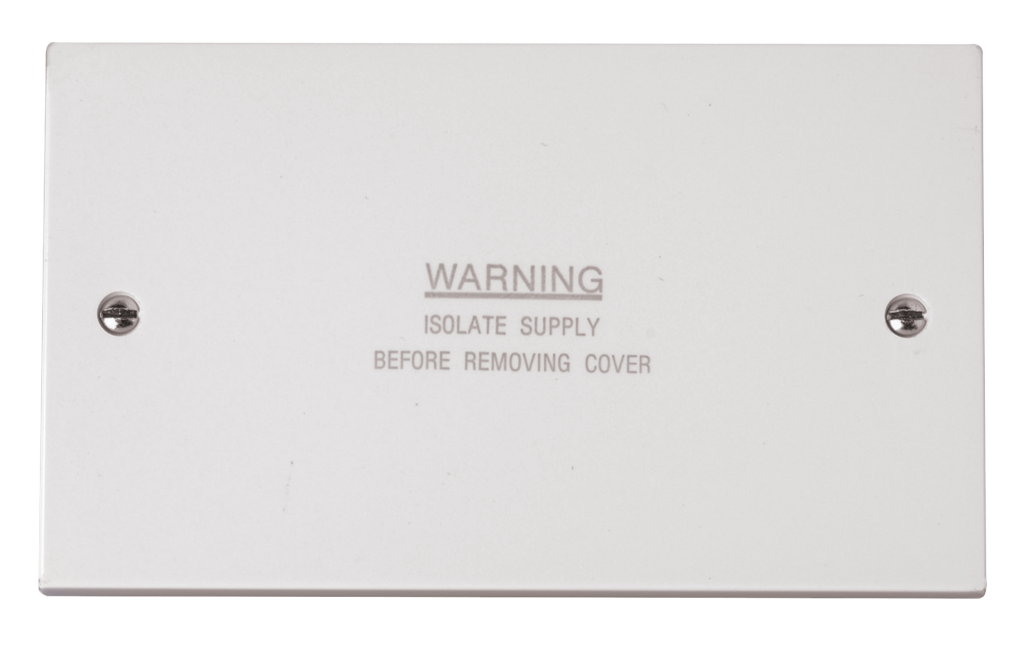 Click Polar 15A 10 Way Surface Connector Box White