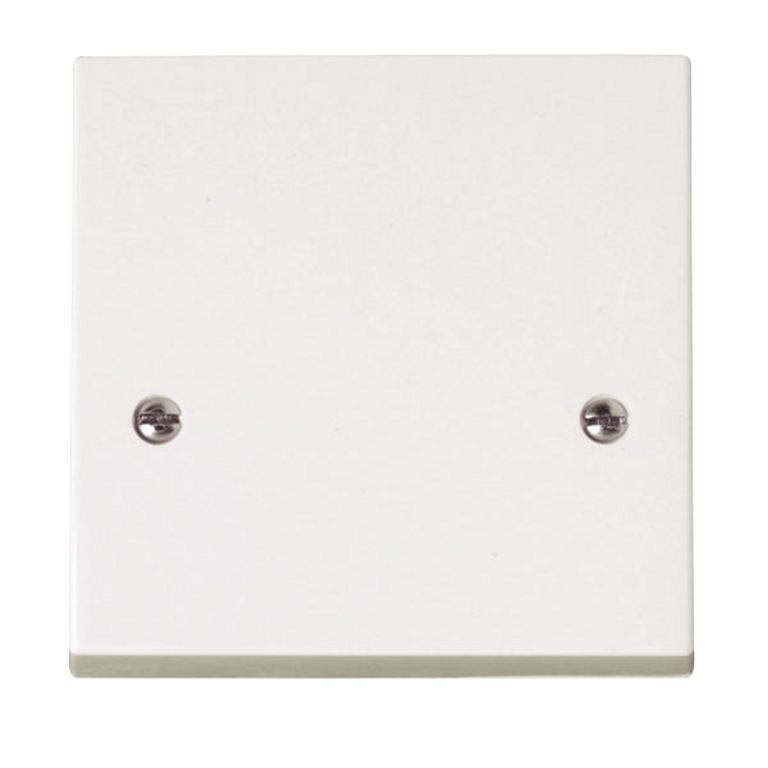 Click Polar 45A 1 Gang Connection Plate White