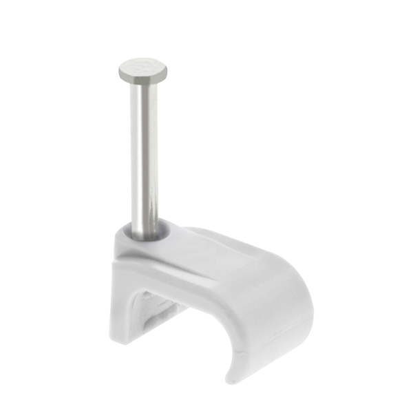 Unicrimp 2mm - 2.5mm FT&E Clips - White (Pack of 100)