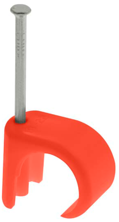 Unicrimp 7mm-10mm Round Clip Red (Pack of 100)