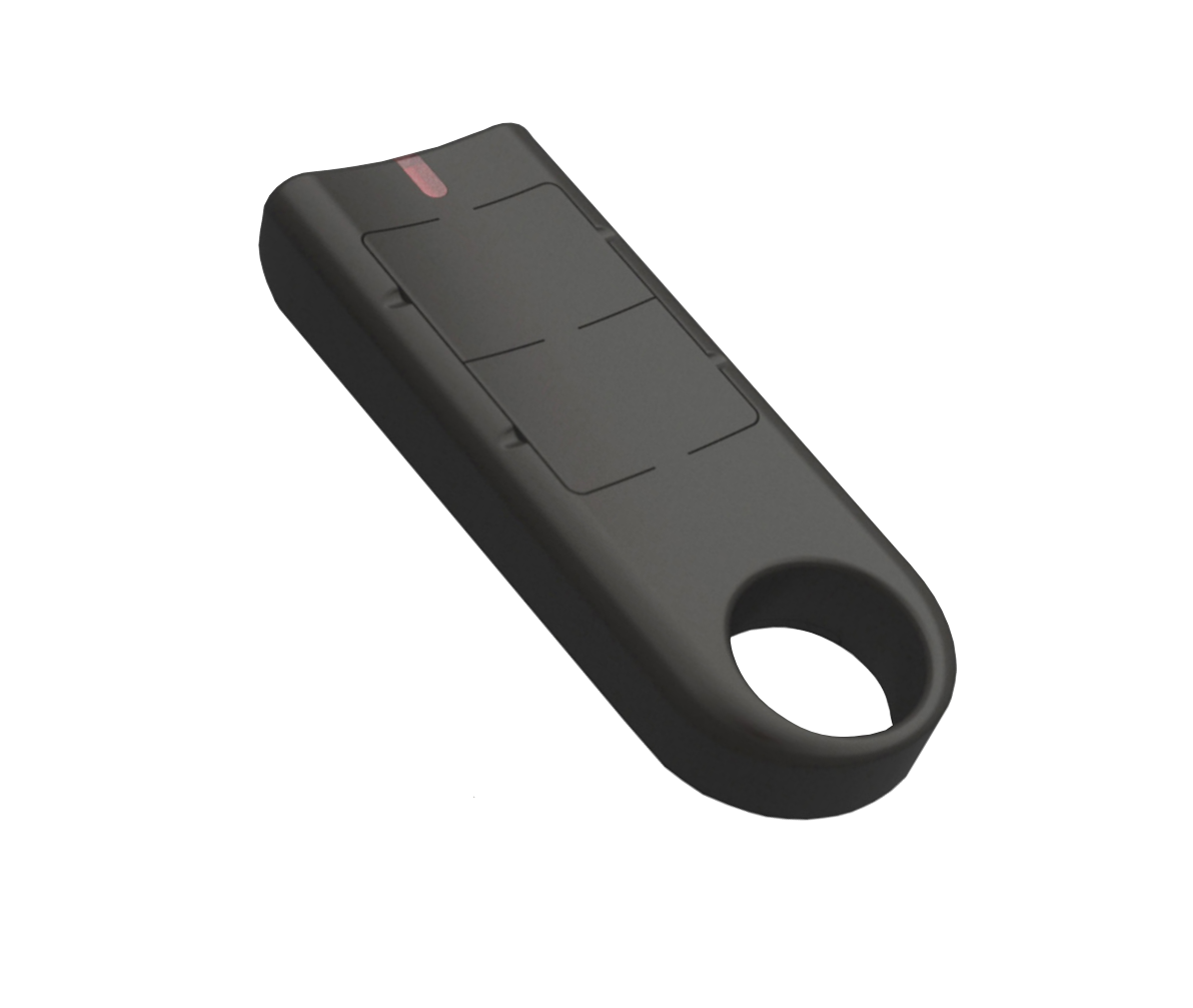 Click Smart 4 Channel Remote Key Fob Black