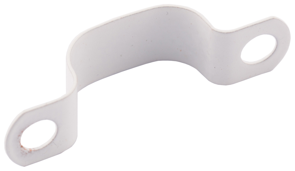 SWA 1.5mm 2C+E LSF Powder Coated White Saddle Clip (Pack of 50)