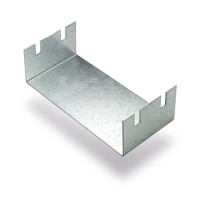 Trench 50 x 50mm Outer U Piece IP4X - Pre Galvanised