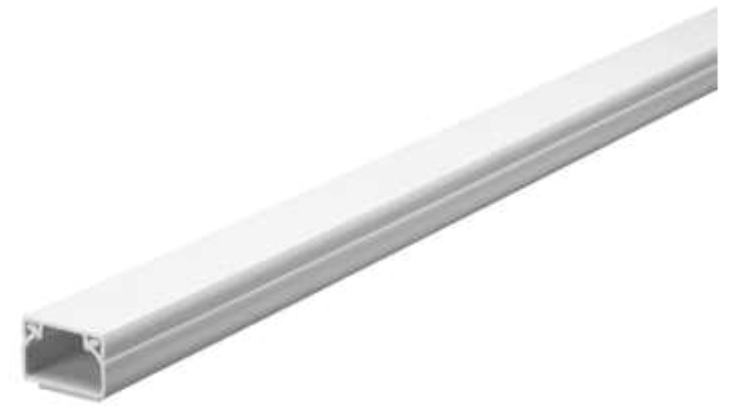 Mita 38mm x 38mm Self Adhesive Mini Trunking (3m Length)