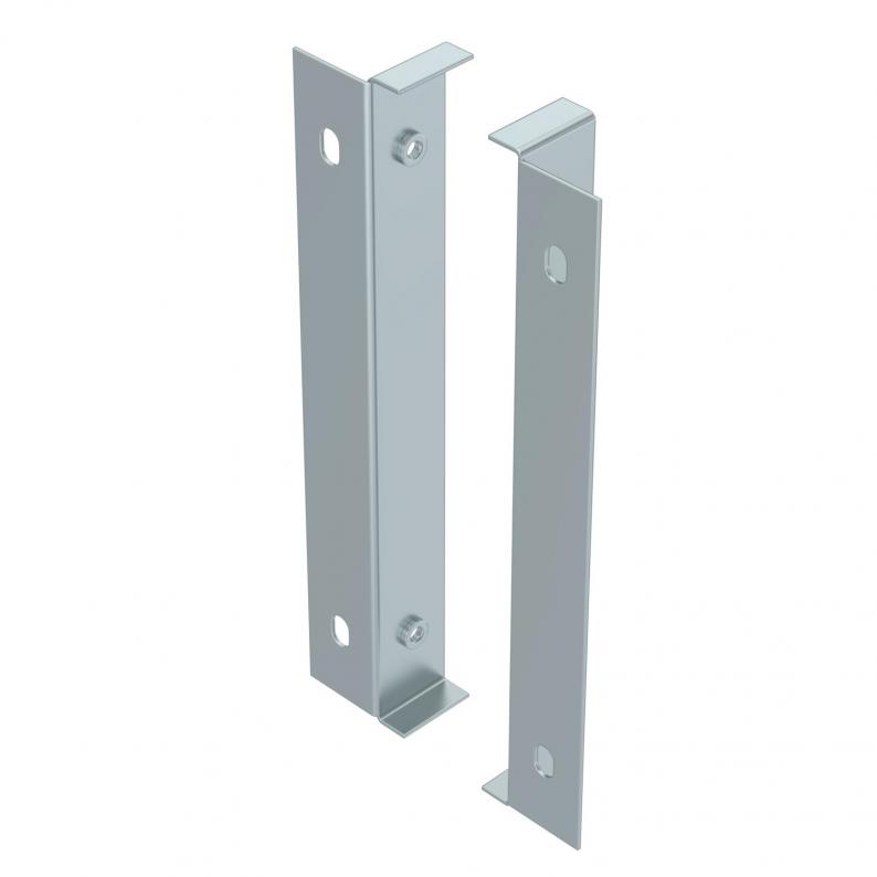 Trench 150 x 150mm Trunking Outlet Flange - Pre Galvanised