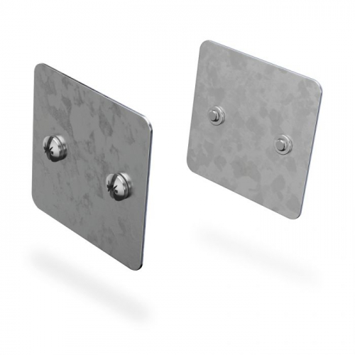 Trench 150mm Trunking Connector - Pre Galvanised