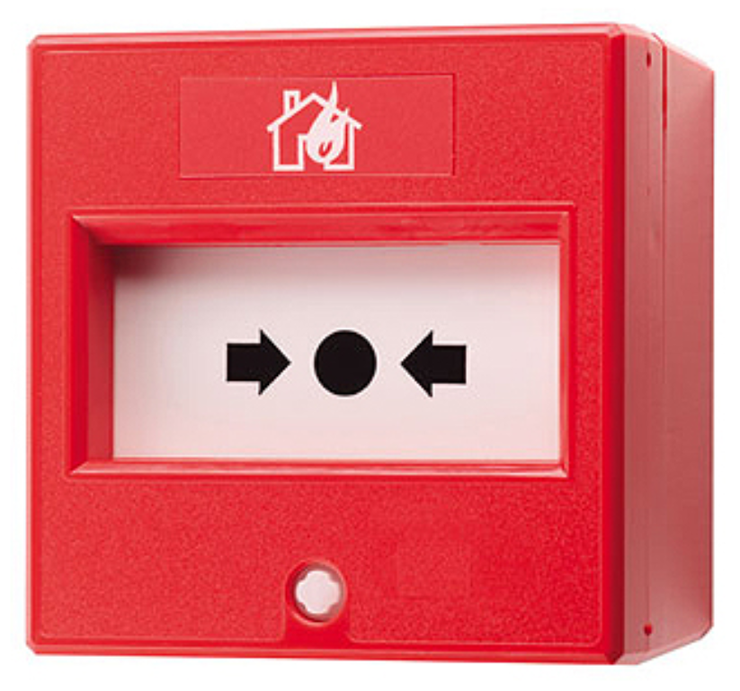 ESP Magfire Resettable Call Point with Back Box Red