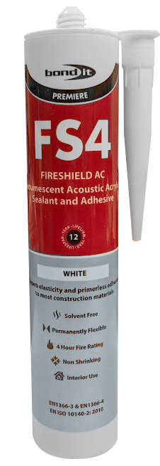 Deligo Fire Rated Flexible Filler Decorators Caulk (310ml)