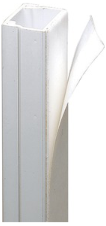 MK Ega Mini 25mm x 16mm Self Adhesive Mini Trunking White (3m Length)