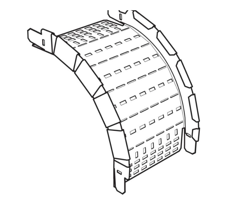 Legrand HDG 100mm External Riser for SRF Heavy Duty Swift Cable
