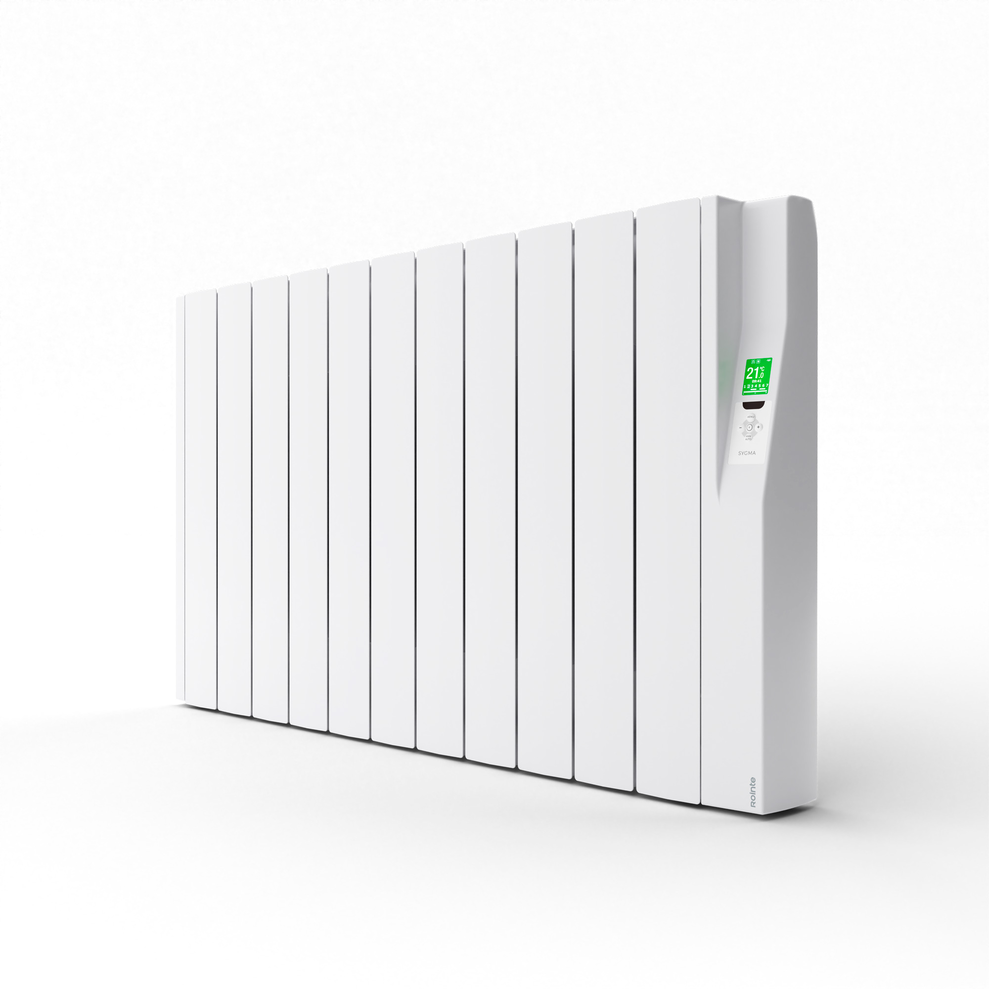 Rointe Sygma 1210W 11 Element Contractor Electric Radiator White