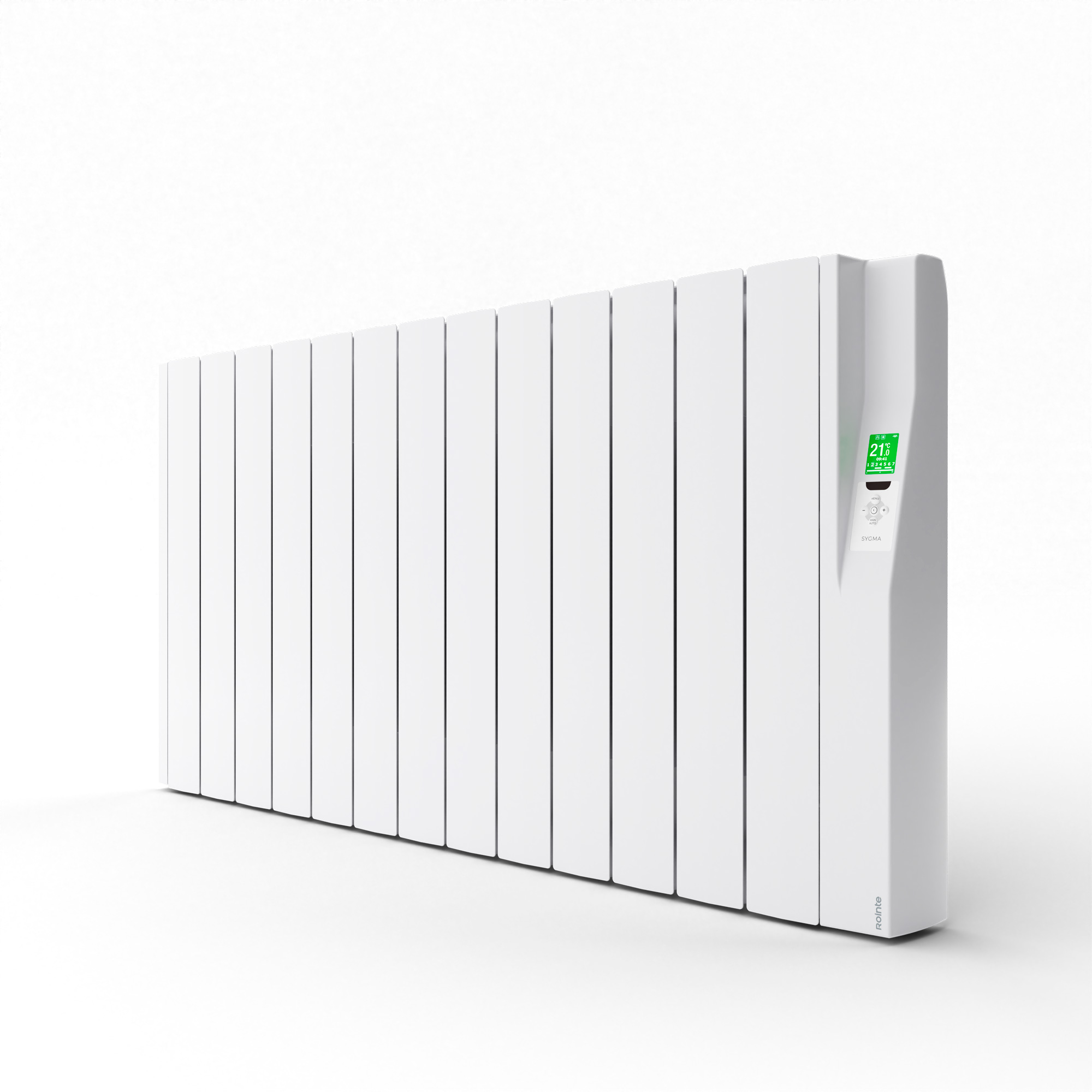 Rointe Sygma 1430W 13 Element Contractor Electric Radiator White