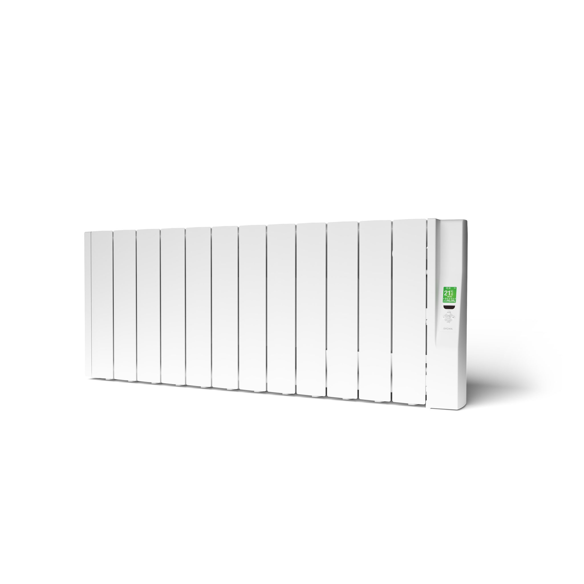 Rointe Sygma 1500W 24/7 Programmable Short Low-Consumption Radiator White
