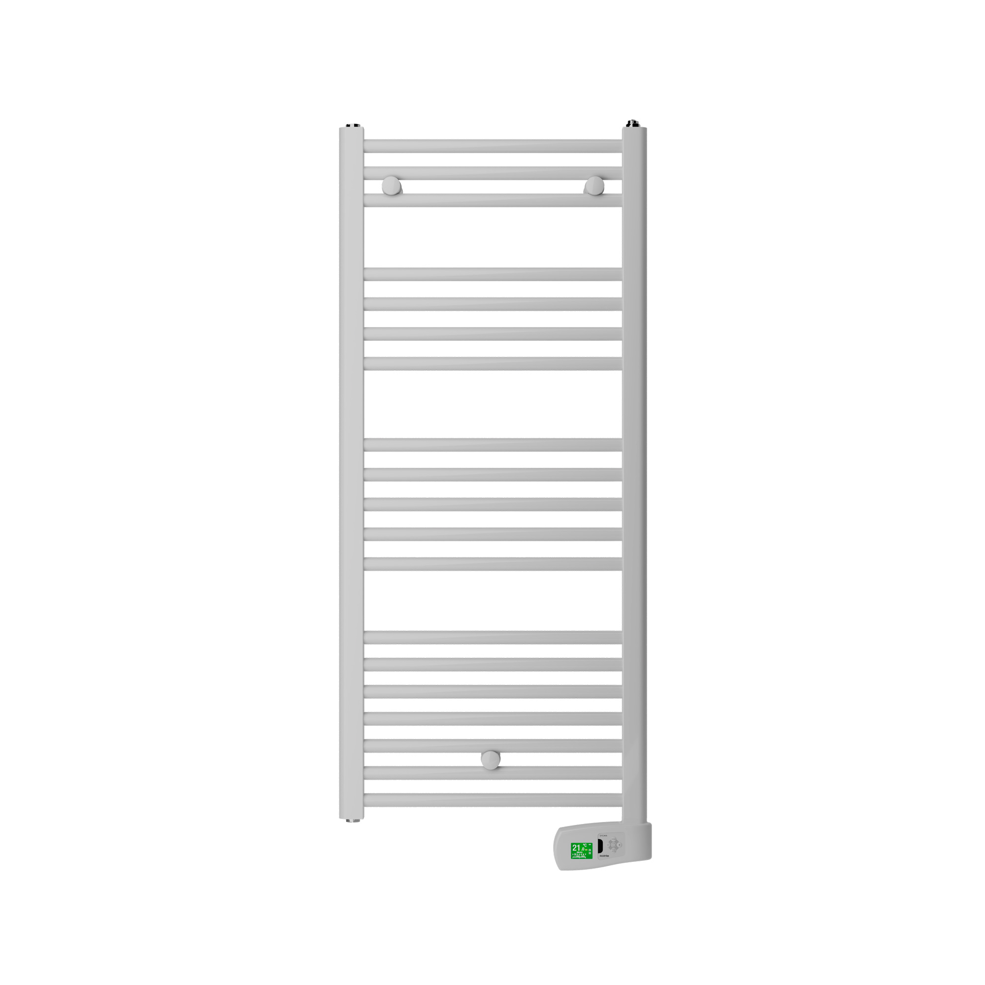 Rointe Sygma 1220mm White Towel Rail 500W With Smart Timer