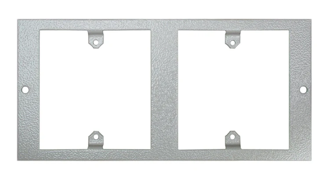Tass 2 x Single Accessory Plate for Floor Boxes