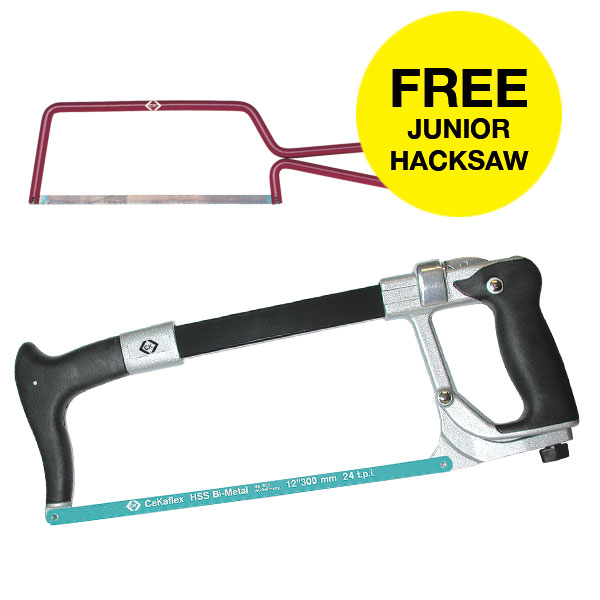CK Tools 300mm Heavy Duty Quick Change Hacksaw