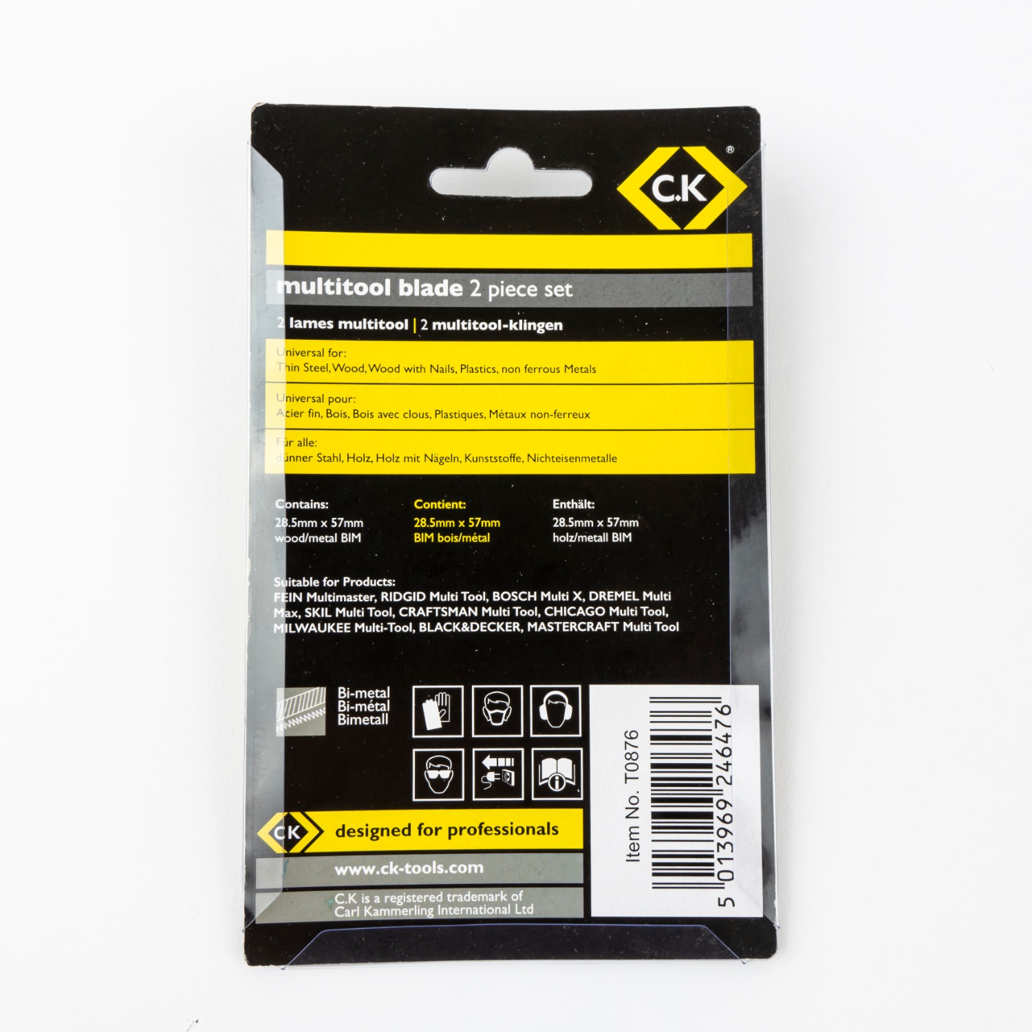 CK Tools 28-57mm MultiTool Blade (Pack of 2)