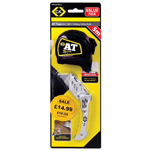 CK Tools Folding Utility Knife