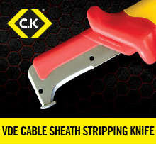 CK Tools VDE Cable Sheath Stripping Knife