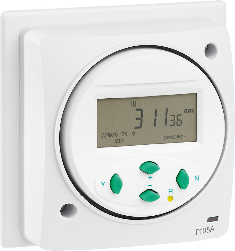 Greenbrook 7 Day Electronic Socket Box Timer White