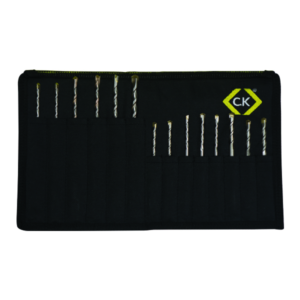 CK Tools 14 Piece SDS Concrete Drill Bit Set