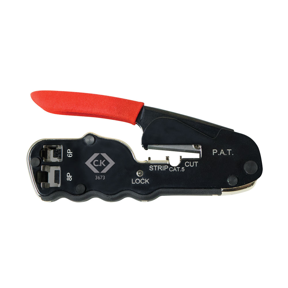CK Tools 6/8P Compact Modular Crimper