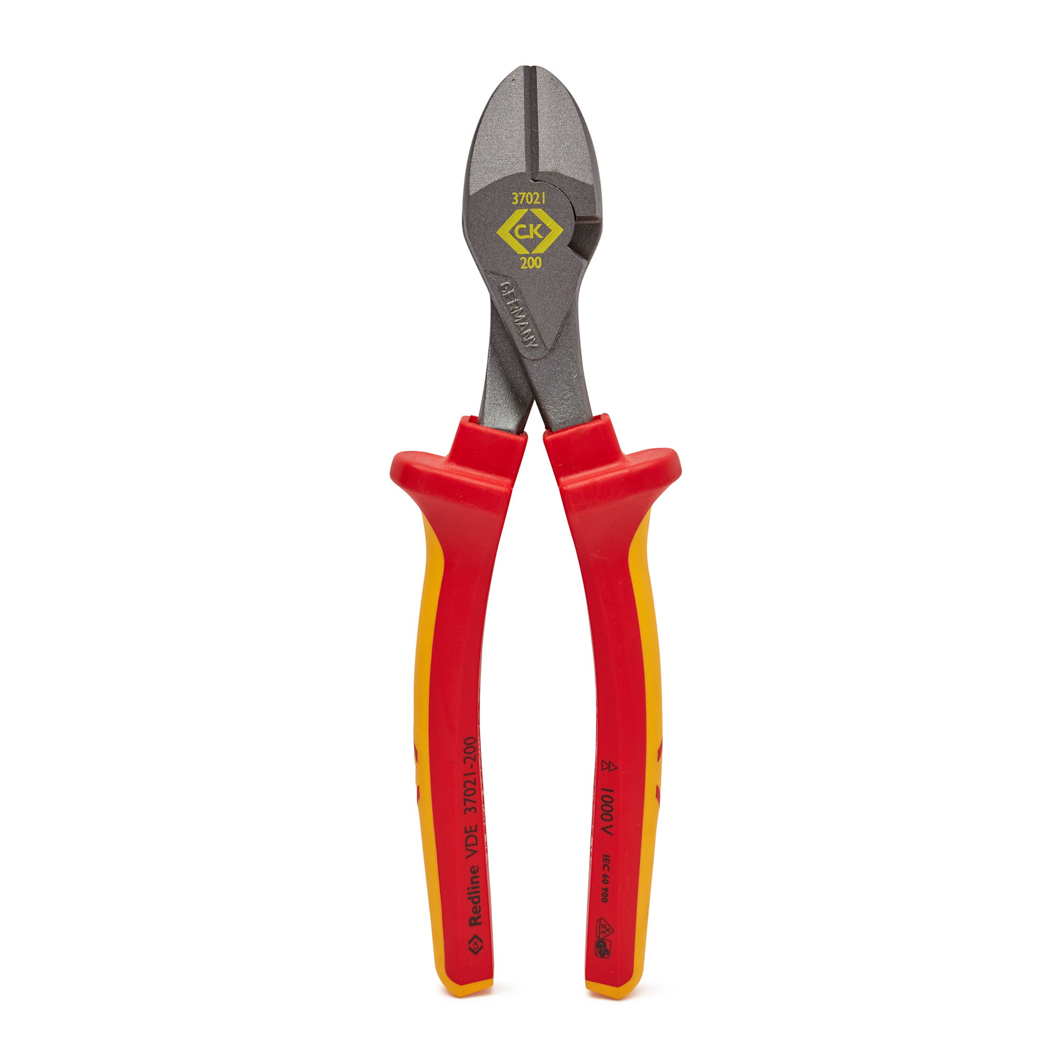 CK Tools 200mm RedLine VDE High Leverage Side Cutters