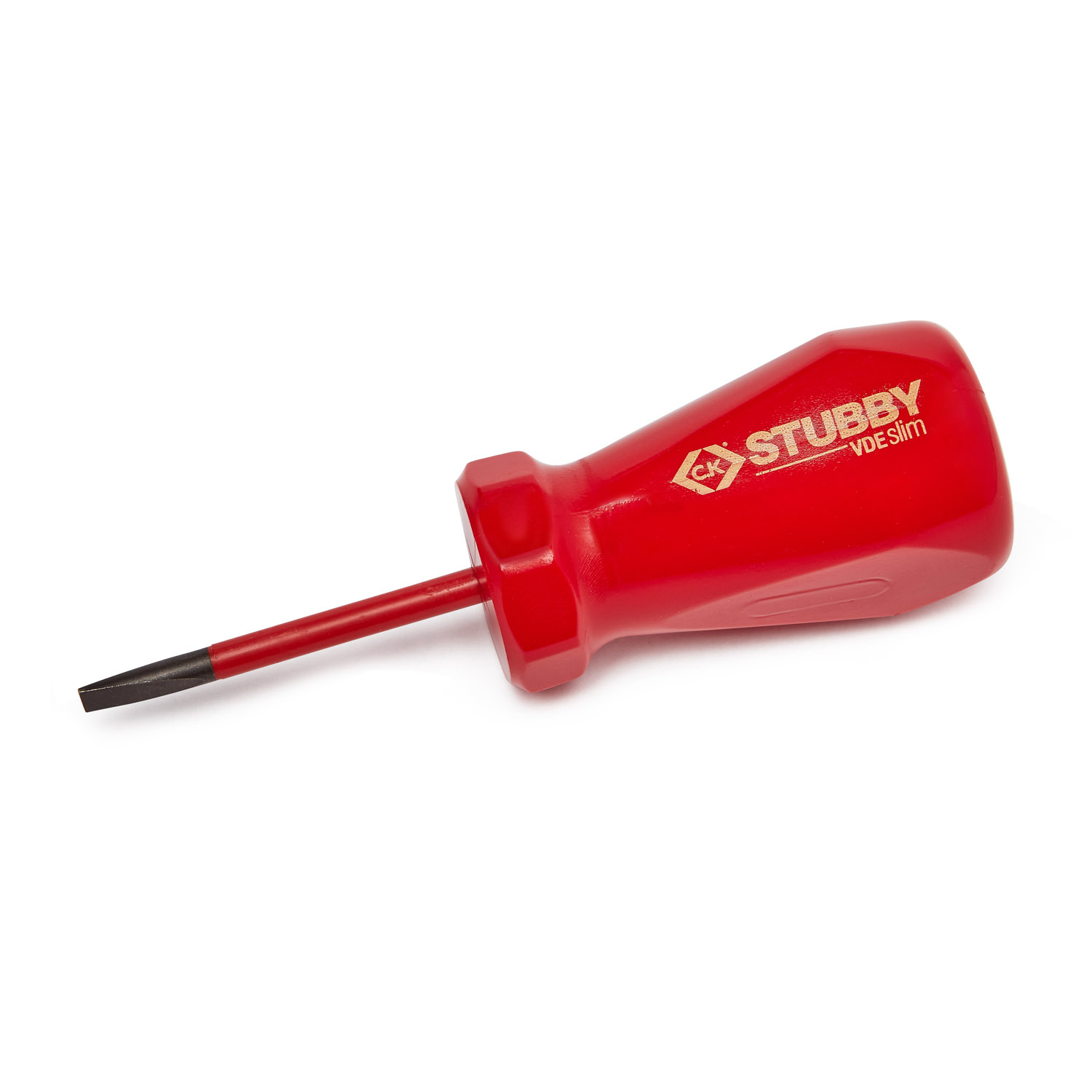 CK Tools Stubby 5.5 x 60mm VDE Slim Slotted Screwdriver
