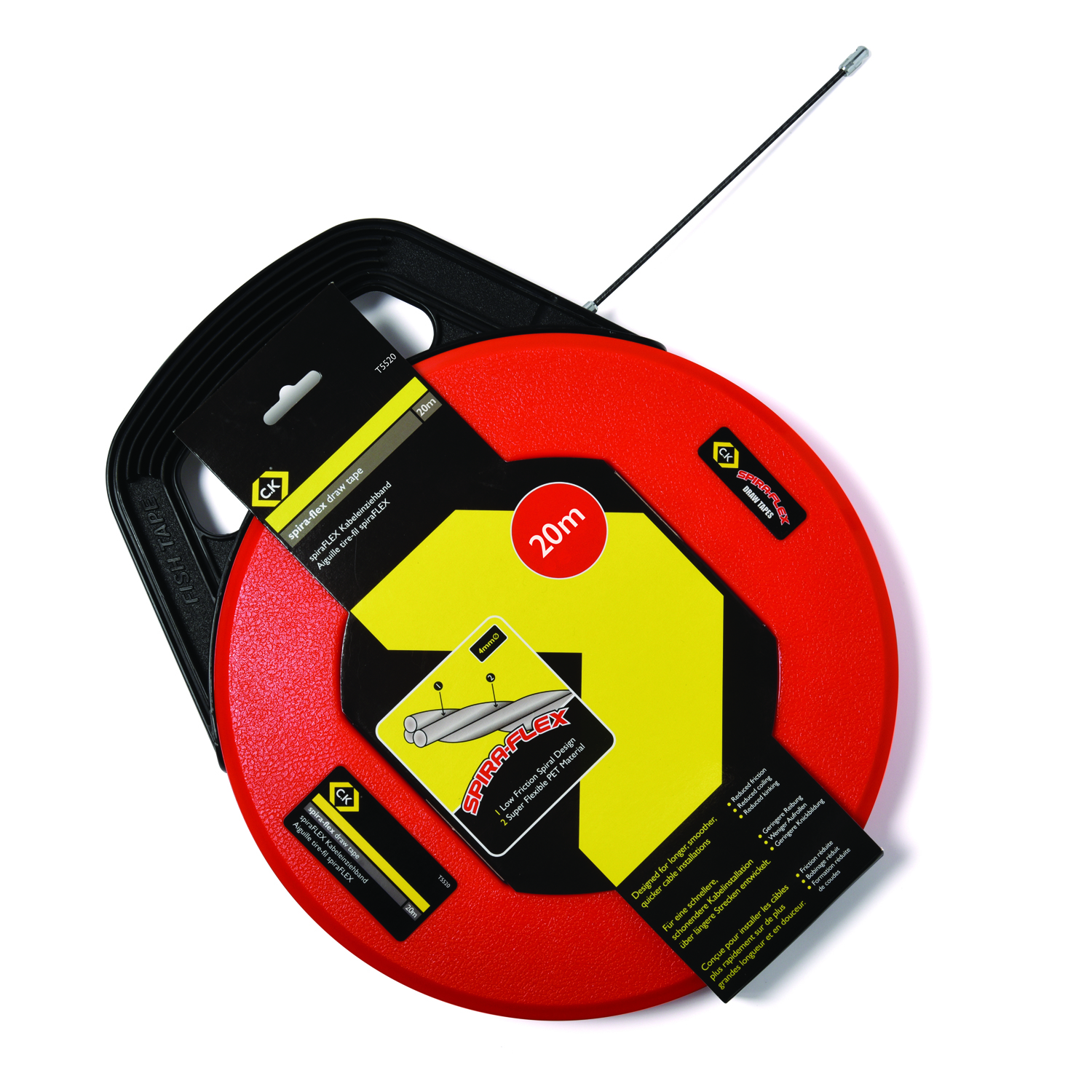 CK Tools SpiraFLEX Draw Tape (20m)