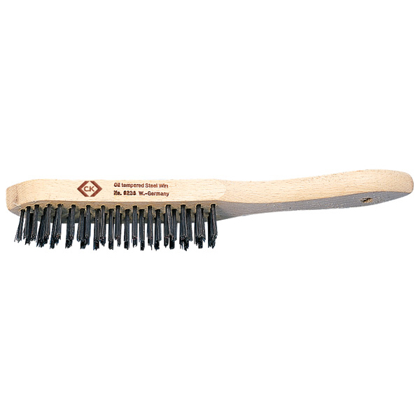 CK Tools 4 Row Wire Brush
