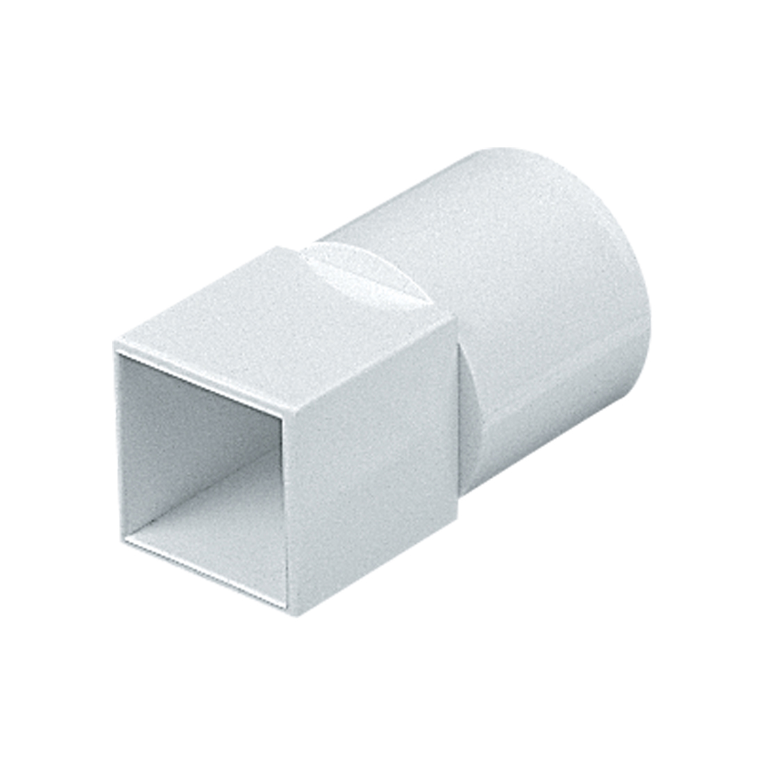 MT Mini 16mm x 16mm - 20mm Round PVC Adaptor